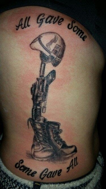 All Gave Some, Some Gave All Tattoo: Honoring Veteran Sacrifice